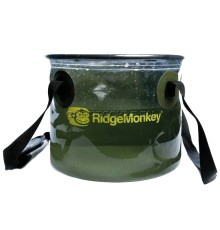 Полупрозрачное мягкое ведро RidgeMonkey Perspective Collapsible Bucket 15L